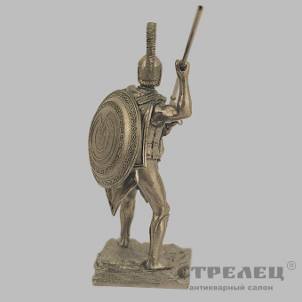 фото — оловянный солдатик «аргосский воин. 8 век до н.э». гк